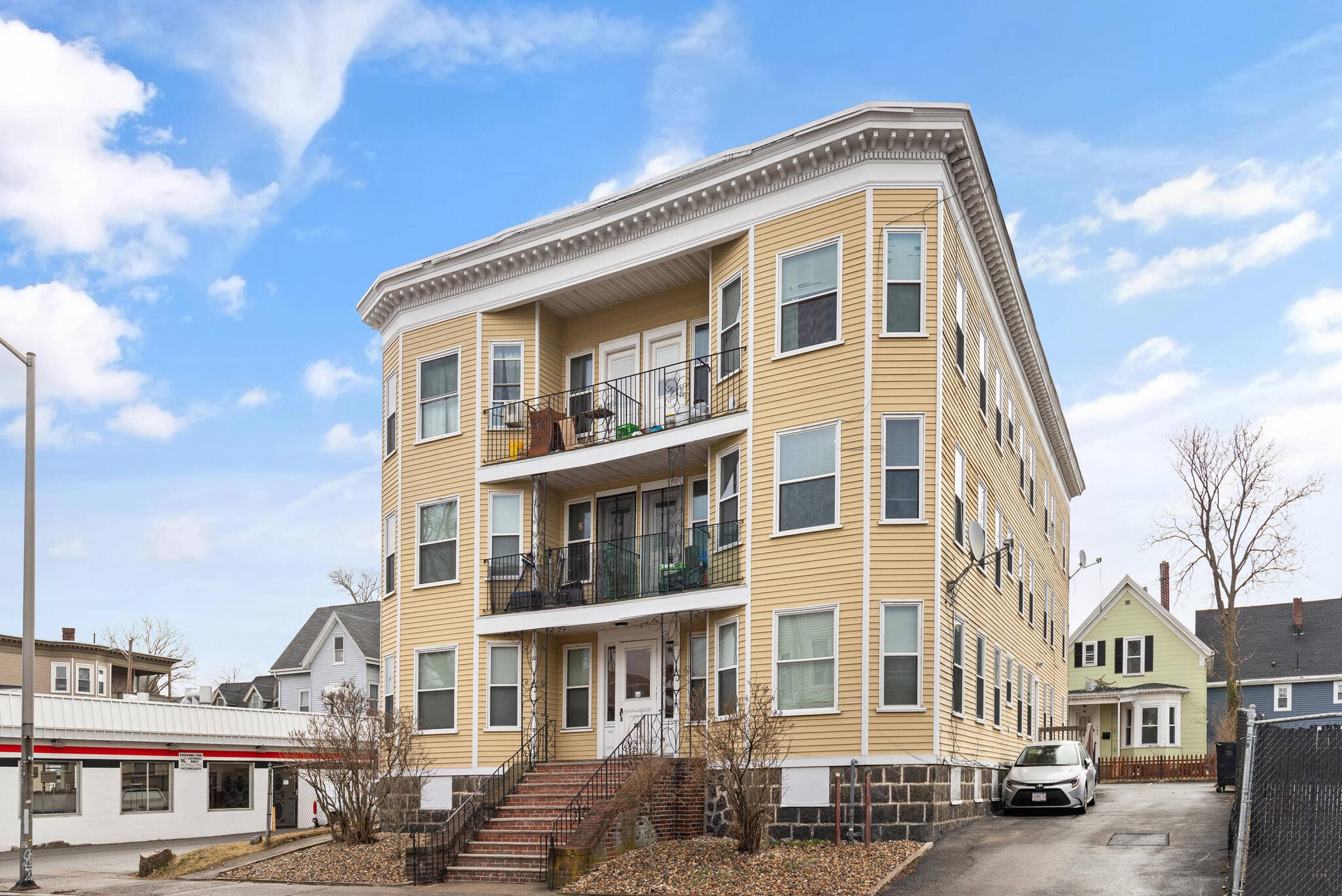 Hero shot of building